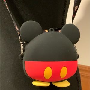 brand new Mickey Mouse small silicone purse